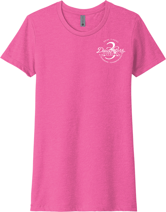 Ladies Short Sleeve Black T-Shirt