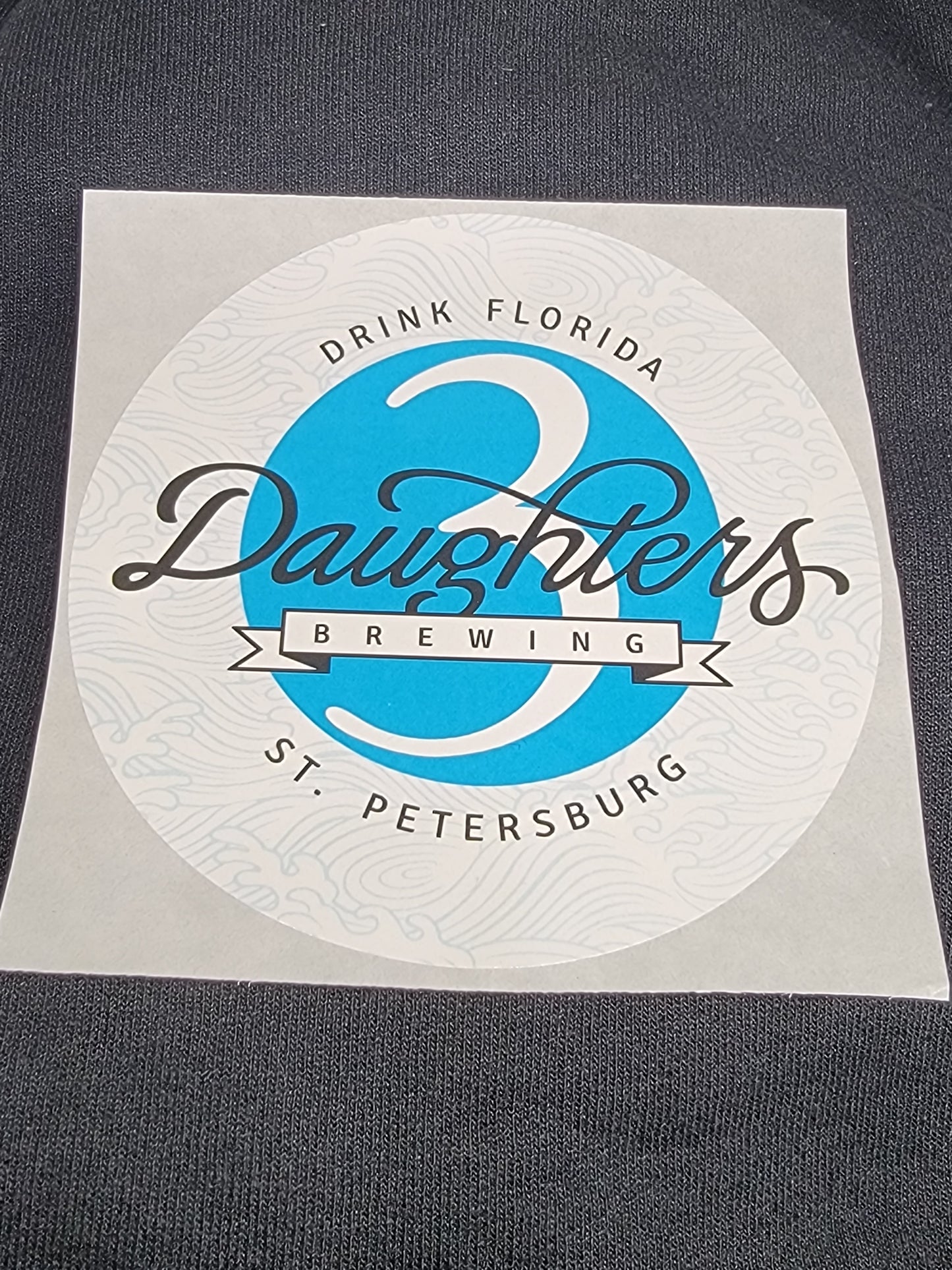 3 Daughters Logo Sticker
