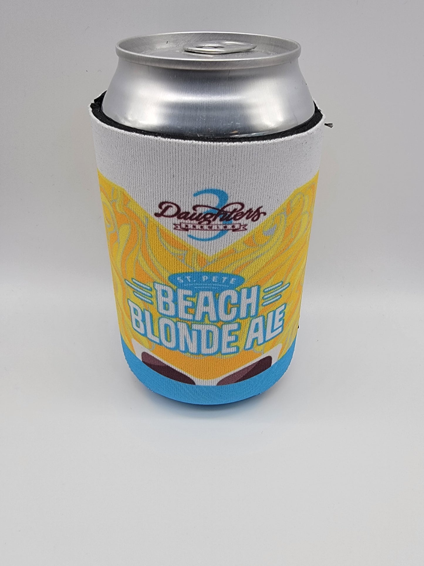 Beach Blonde Ale Can Koozie